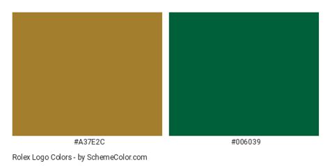 rolex color palette|rolex brand colors.